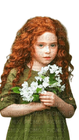 red hair girl- Fillette rousse - nemokama png