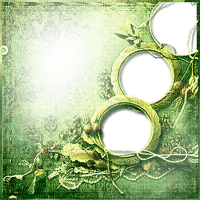 soave frame background transparent  green - фрее пнг