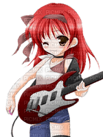 anime-guitare - фрее пнг