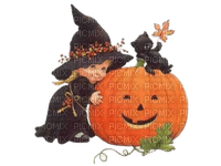 Baby Witch-halloween-häxa - kostenlos png