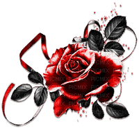 soave deco vintage gothic rose flowera corner - фрее пнг
