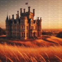 Castle at Sunset - kostenlos png