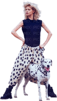 dolceluna spring woman dog - PNG gratuit