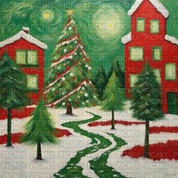Christmas Van Gogh - 免费PNG