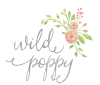 Wild Poppy.text.Victoriabea - δωρεάν png