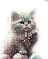 cat pastel cute - безплатен png