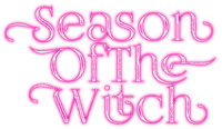 Season Of The Witch.Text.Pink - KittyKatLuv65 - nemokama png