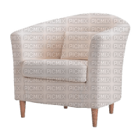 armchair white, sunshine3 - Free PNG