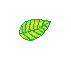leaf pixel art - GIF animado grátis