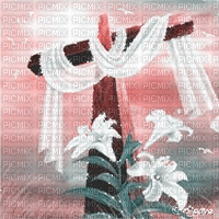 soave background animated easter vintage pink teal - Δωρεάν κινούμενο GIF