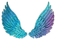 blue wings - 免费PNG