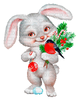 winter hare by nataliplus - Darmowy animowany GIF