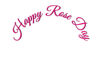 Happy Rose Day - безплатен png