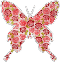 butterfly,pink - Free PNG