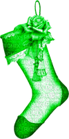 Stocking.Rose.Green - png gratuito