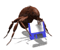 Roach Buggy - GIF animado grátis