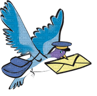 postman bird - PNG gratuit