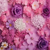 Flowers Background.♥ - 無料png