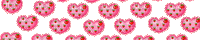Lace hearts - GIF animate gratis
