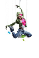 Kaz_Creations Woman Femme Hanging - Free PNG