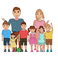 Family Mom - Bezmaksas animēts GIF