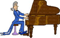 dan Piano - Bezmaksas animēts GIF