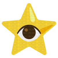 Emoji kitchen star eye - bezmaksas png