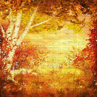 soave background animated   autumn forest - Free animated GIF