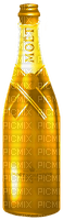 Champagne.Bottle.Gold - δωρεάν png