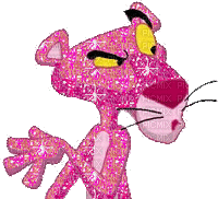 Der rosarote Panther - Gratis animeret GIF
