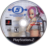 Space Channel 5 cd - gratis png