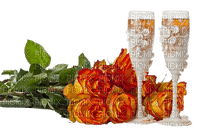 Szampan róże - darmowe png