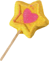 star lollipop bath bomb - Free PNG