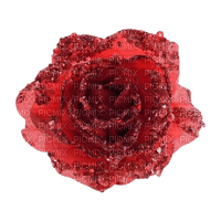 kikkapink deco scrap red rose - δωρεάν png