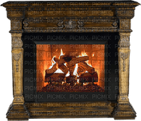 minou-christmas-fireplace-julbrasa-eldstad - PNG gratuit