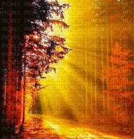 Rena Autumn Herbst Hintergrund Background Sun - Free PNG