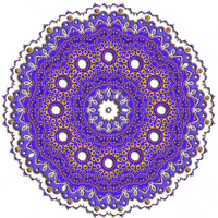 Mandala Purple - Free PNG