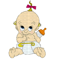 A child. Children. Baby. Infants. Leila - Ücretsiz animasyonlu GIF