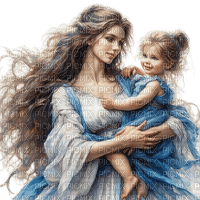 Mother and child - безплатен png