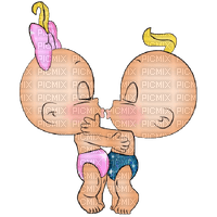 Kaz_Creations Funny Cartoon Babies Friends - 免费PNG