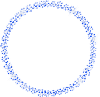 Circle.Frame.Blue - 無料png