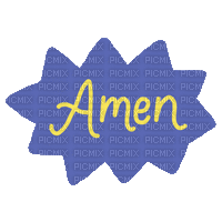 Amen - GIF animado grátis