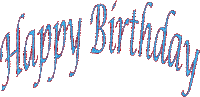 Happy Birthday - Бесплатный анимированный гифка