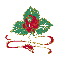 Róża deco - Бесплатный анимированный гифка