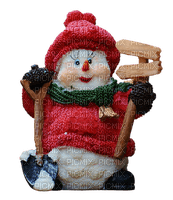 joulu, Christmas, lumiukko, snowman - Free PNG