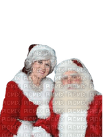 Santa and Mrs Claus bp - δωρεάν png