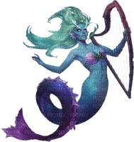 mermaid - zdarma png