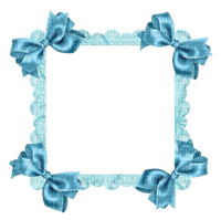 Frame Blue Ribbon - nemokama png