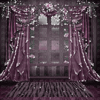 dolceluna background animated curtains fantasy - Gratis animerad GIF