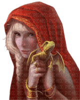 cecily-femme et bébé dragon - png gratis